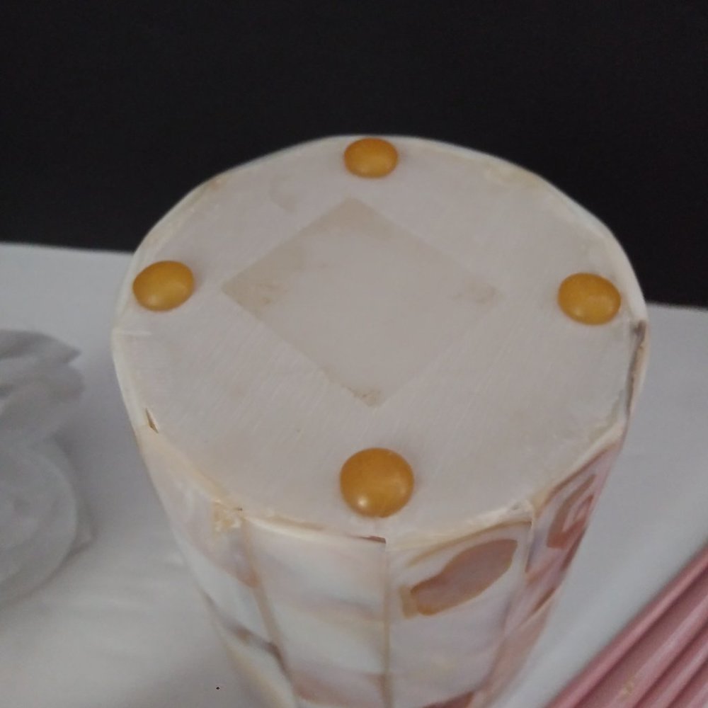 Mother of Pearl Holder Vintage - Picture 5 of 9